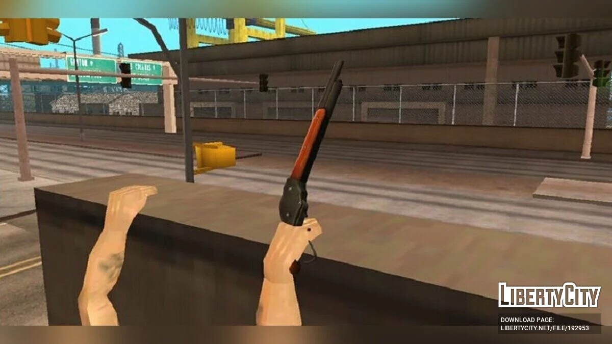 M1887 из Free Fire / GTA San Andreas (iOS, Android)
