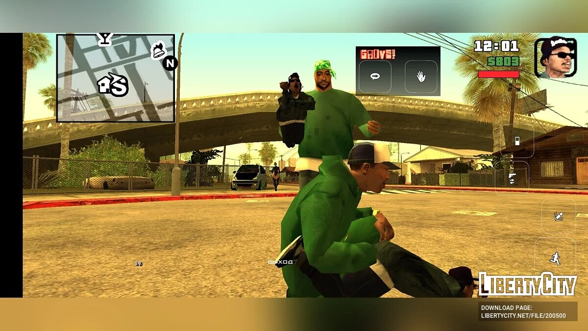 Дробовик в виде Райдера / GTA San Andreas (iOS, Android)