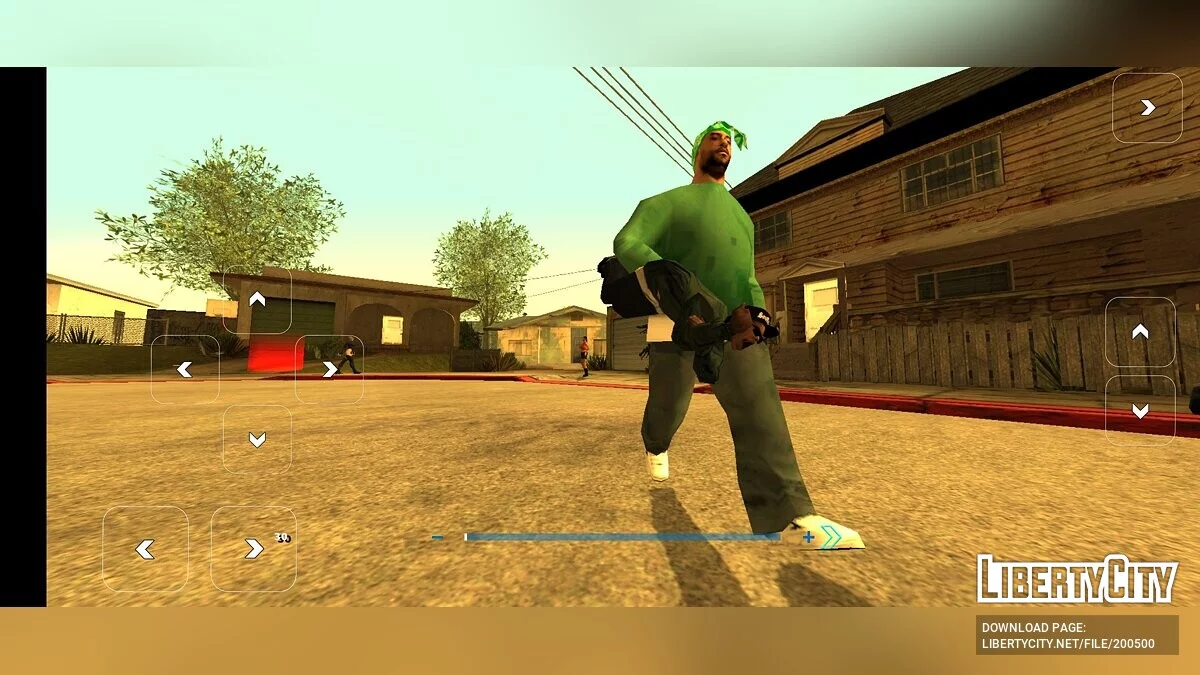 Дробовик в виде Райдера / GTA San Andreas (iOS, Android)