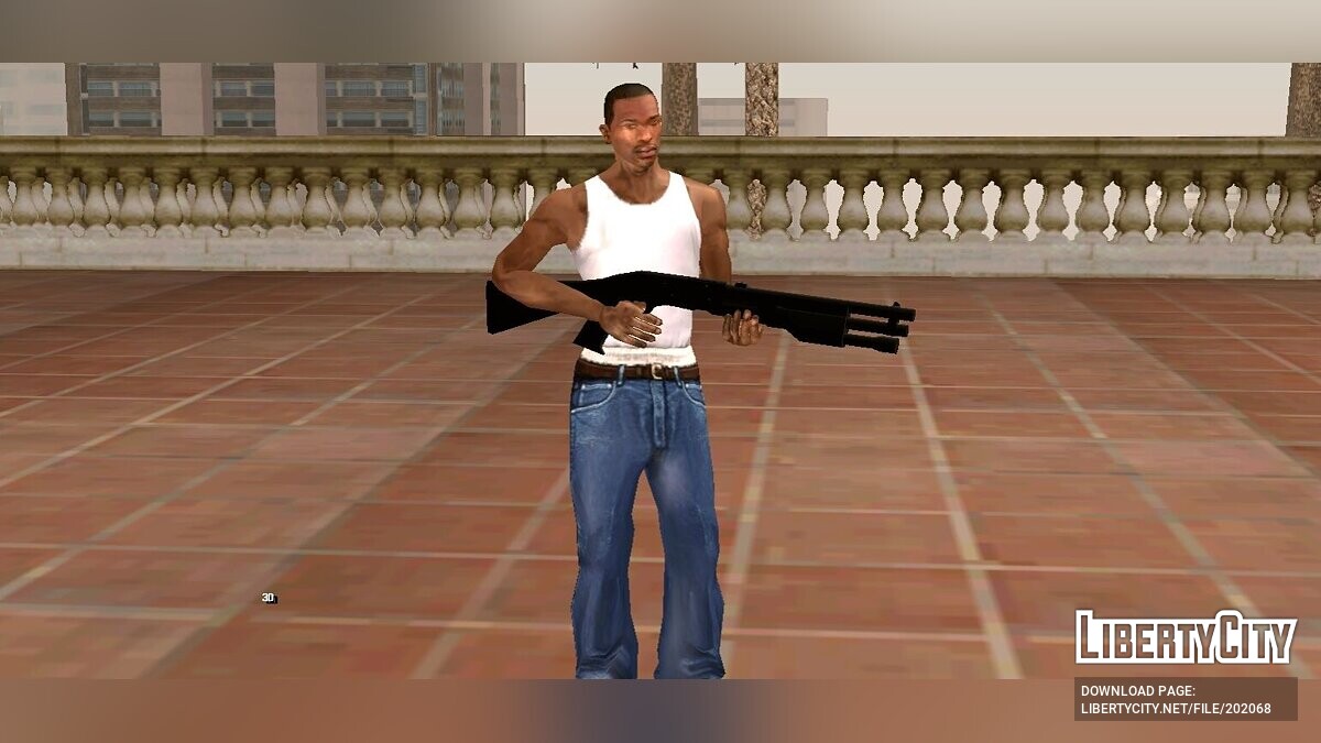 Замена m4.dff в GTA San Andreas (iOS, Android) (72 файла)