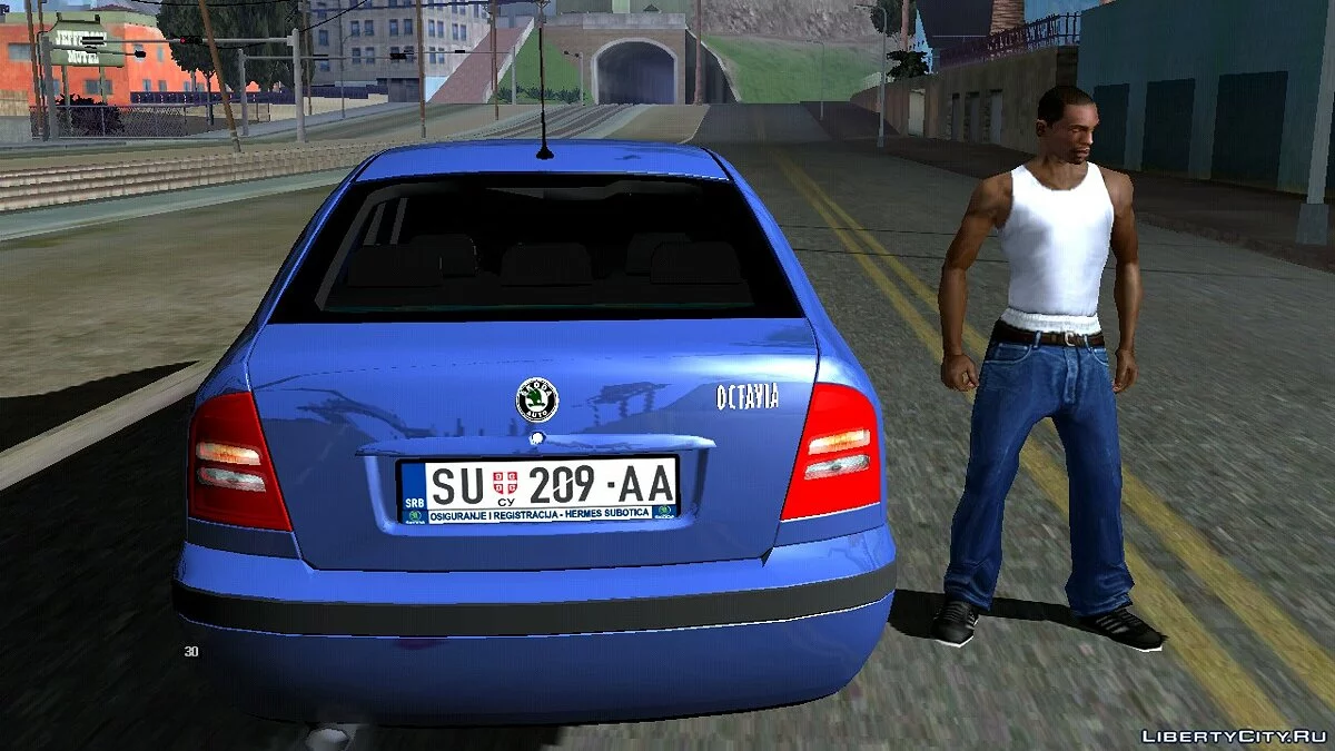 2003 Skoda Octavia Mk1 / GTA San Andreas (iOS, Android)