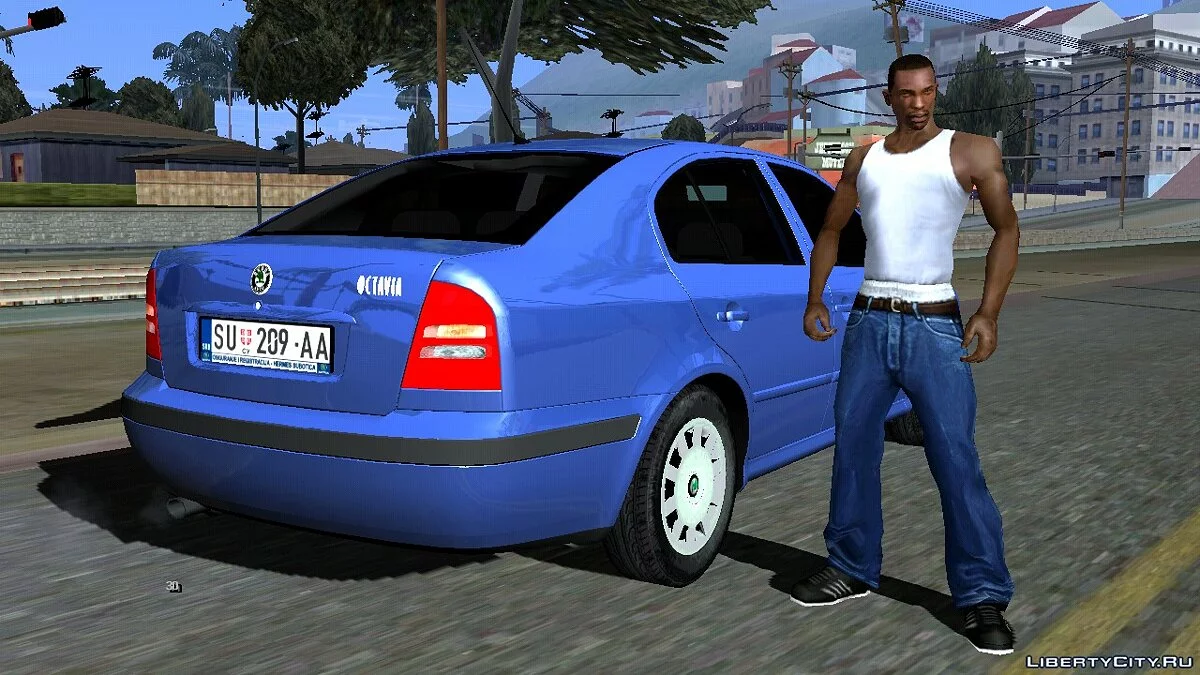 2003 Skoda Octavia Mk1 / GTA San Andreas (iOS, Android)