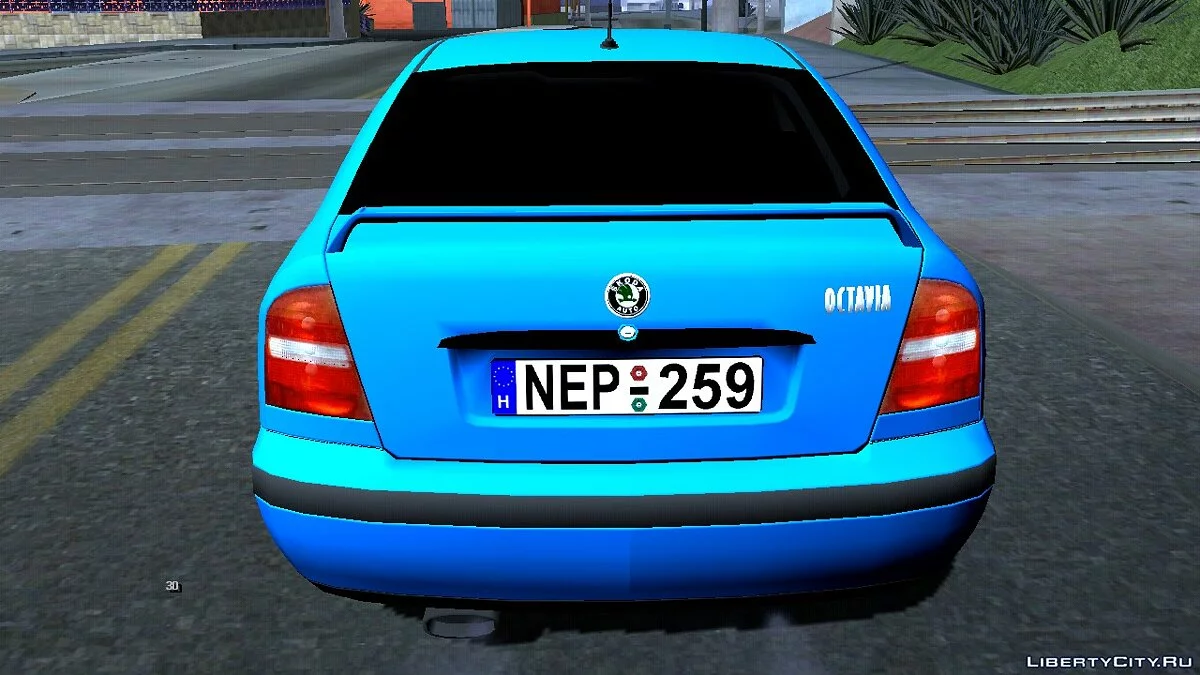 Skoda Octavia RS 2002 / GTA San Andreas (iOS, Android)