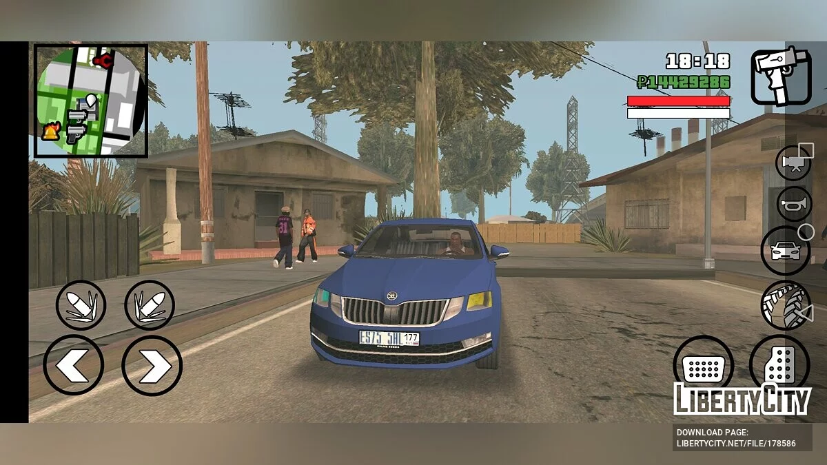 Skoda Octavia / GTA San Andreas (iOS, Android)