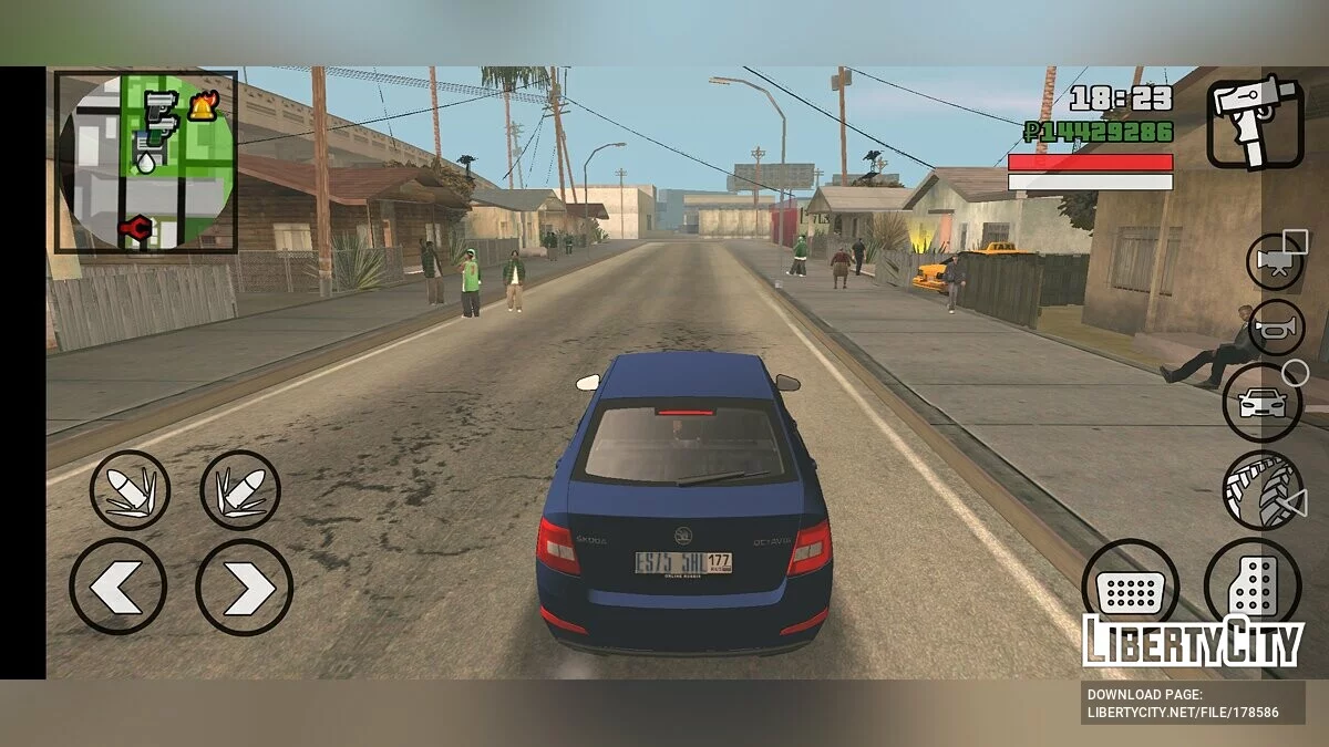 Skoda Octavia / GTA San Andreas (iOS, Android)