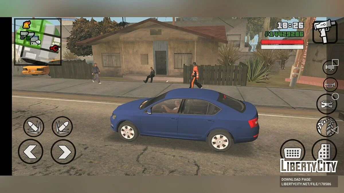 Skoda Octavia / GTA San Andreas (iOS, Android)