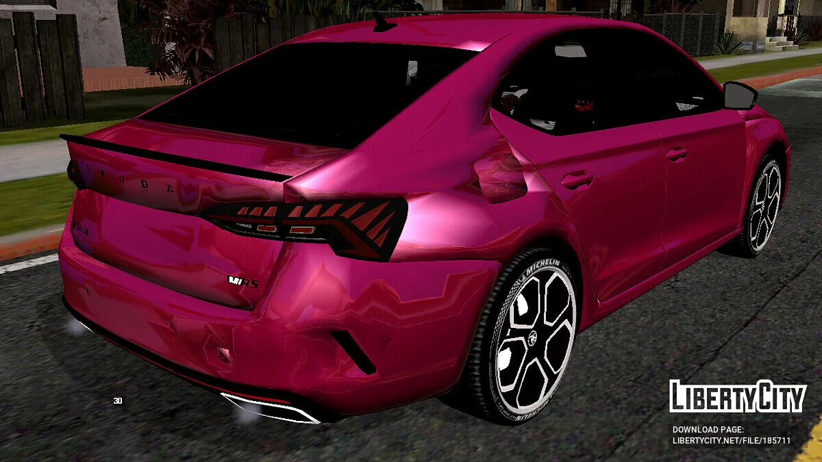 Skoda Octavia RS PRO 2022 / GTA San Andreas (iOS, Android)