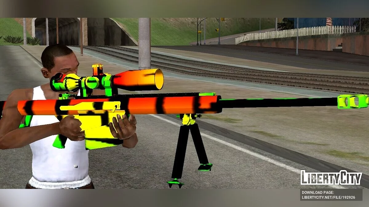 Снайперская винтовка (только DFF) / GTA San Andreas (iOS, Android)