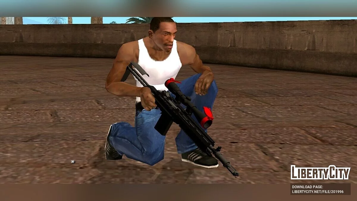 M14-EBR (только DFF) / GTA San Andreas (iOS, Android)