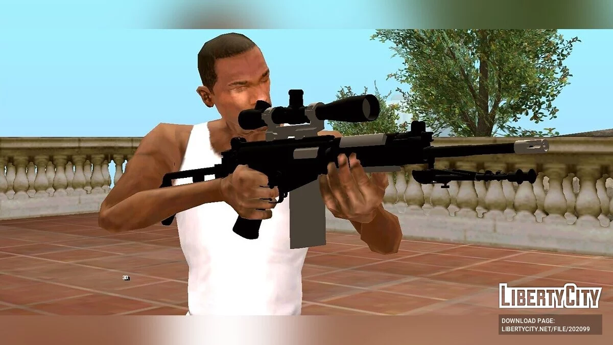 Снайперская винтовка (только DFF) / GTA San Andreas (iOS, Android)