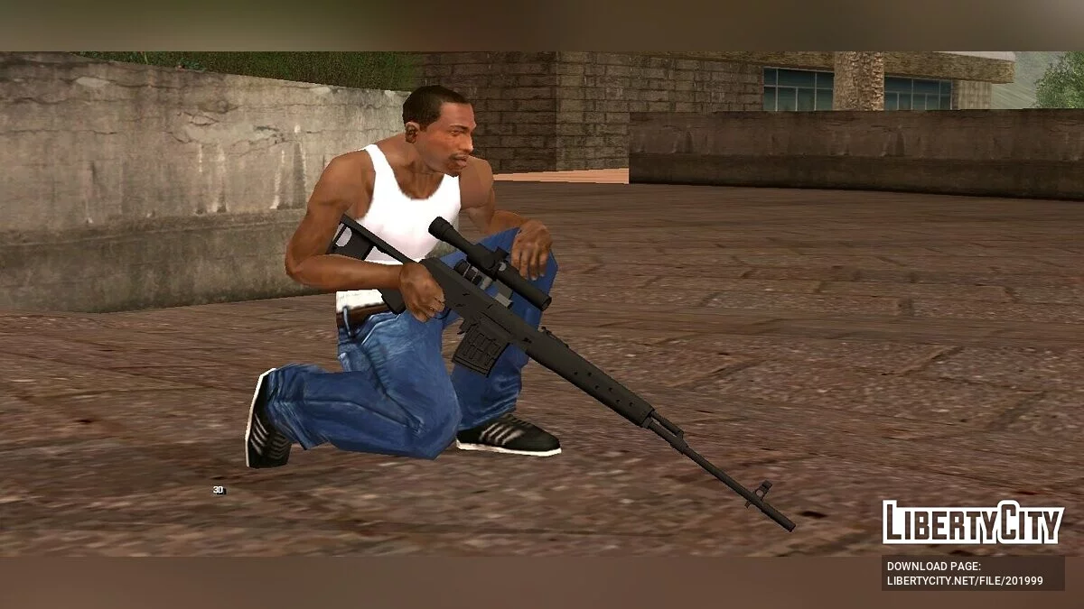 SVD Dragunov (только DFF) / GTA San Andreas (iOS, Android)
