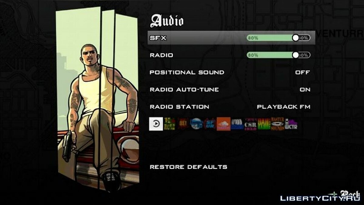 Скачать Новые рэп-радиостанции для GTA San Andreas (iOS, Android)