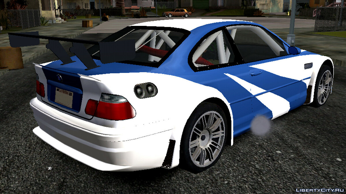 Скачать Звуки автомобиля BMW M3 GTR для GTA San Andreas (iOS, Android)