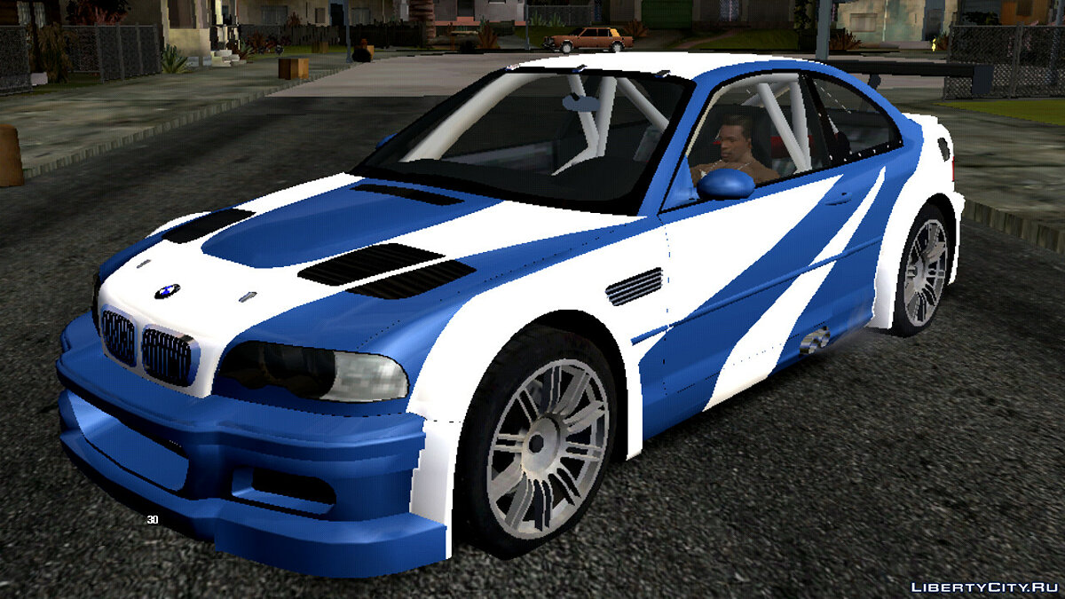 Скачать Звуки автомобиля BMW M3 GTR для GTA San Andreas (iOS, Android)