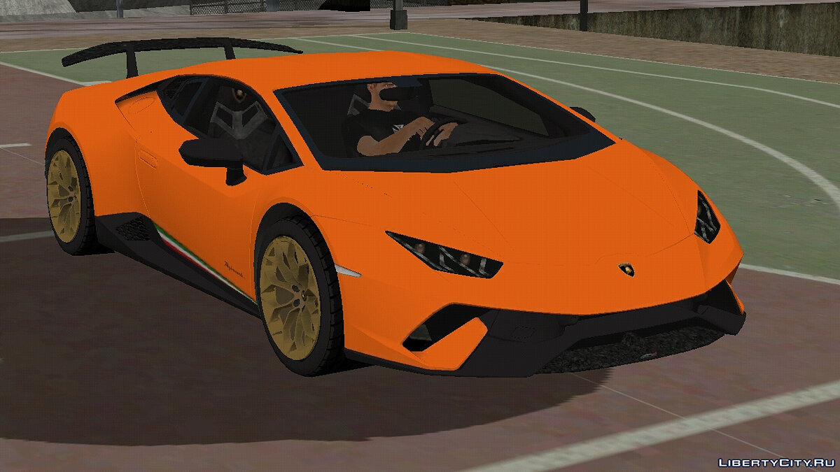 Скачать Звуки Lamborghini Huracan Perfomante для GTA San Andreas (iOS,  Android)