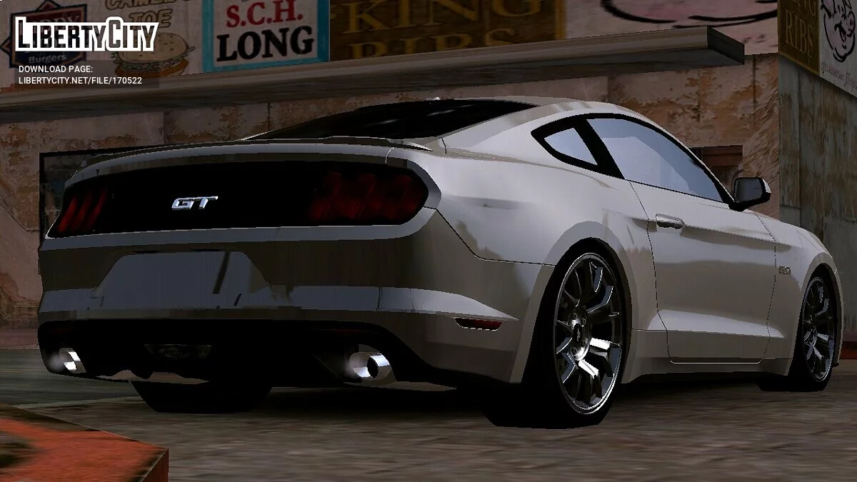 Звуки Ford Mustang GT / GTA San Andreas (iOS, Android)
