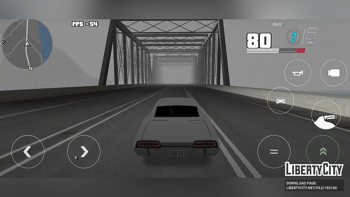 Скачать Звук двигателя Chevy Impala Supernatural для GTA San Andreas (iOS,  Android)