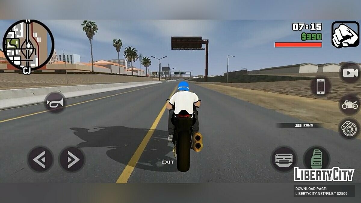 Скачать Звуки двигателя Kawasaki Ninja H2R для GTA San Andreas (iOS,  Android)