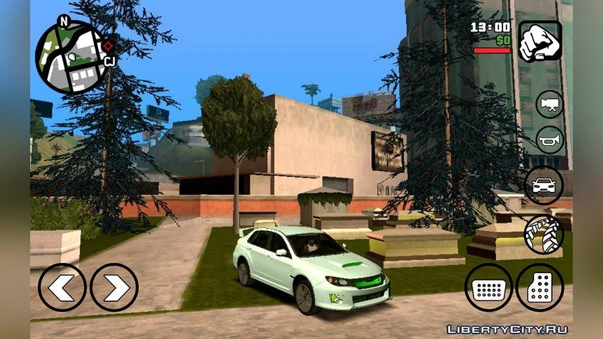 Subaru Impreza WRX STI 2011 / GTA San Andreas (iOS, Android)