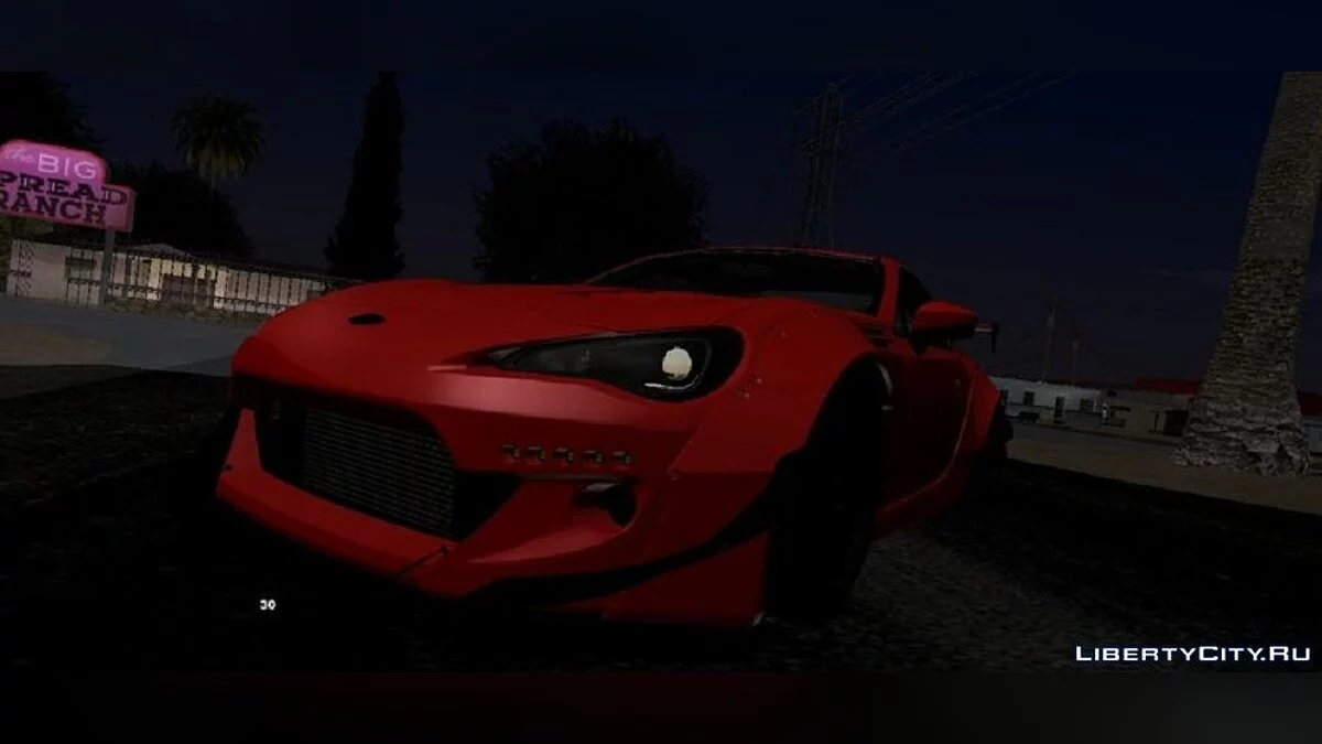 Subaru BRZ Rocket Bunny / GTA San Andreas (iOS, Android)
