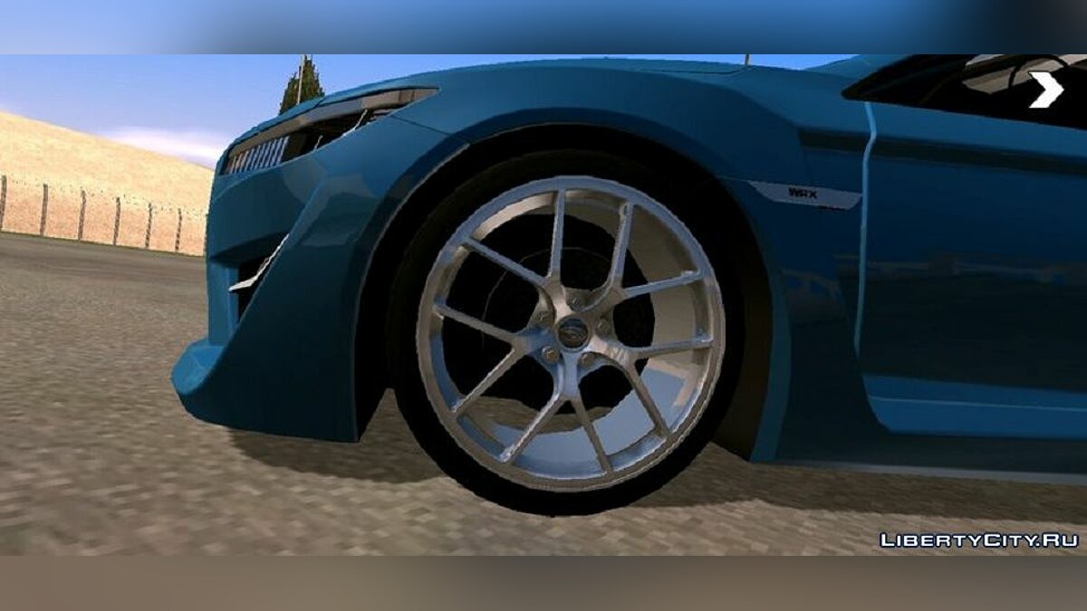 Subaru WRX Concept для GTA San Andreas (iOS, Android) - Картинка #4