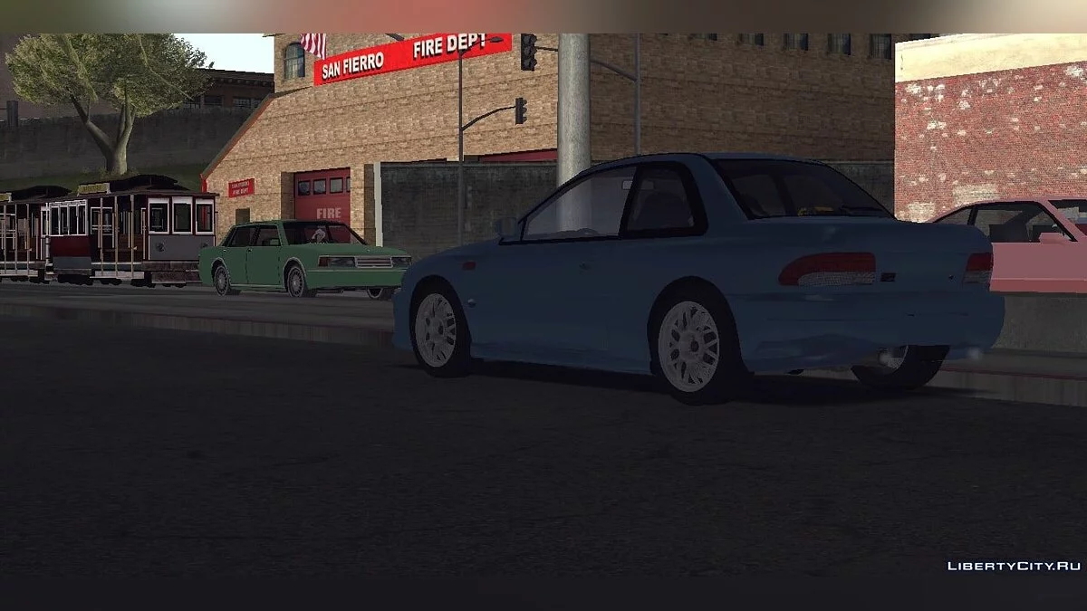 Subaru Impreza 22Subaru Impreza 22b STib STi + тюнинг и винилы / GTA San Andreas (iOS, Android)