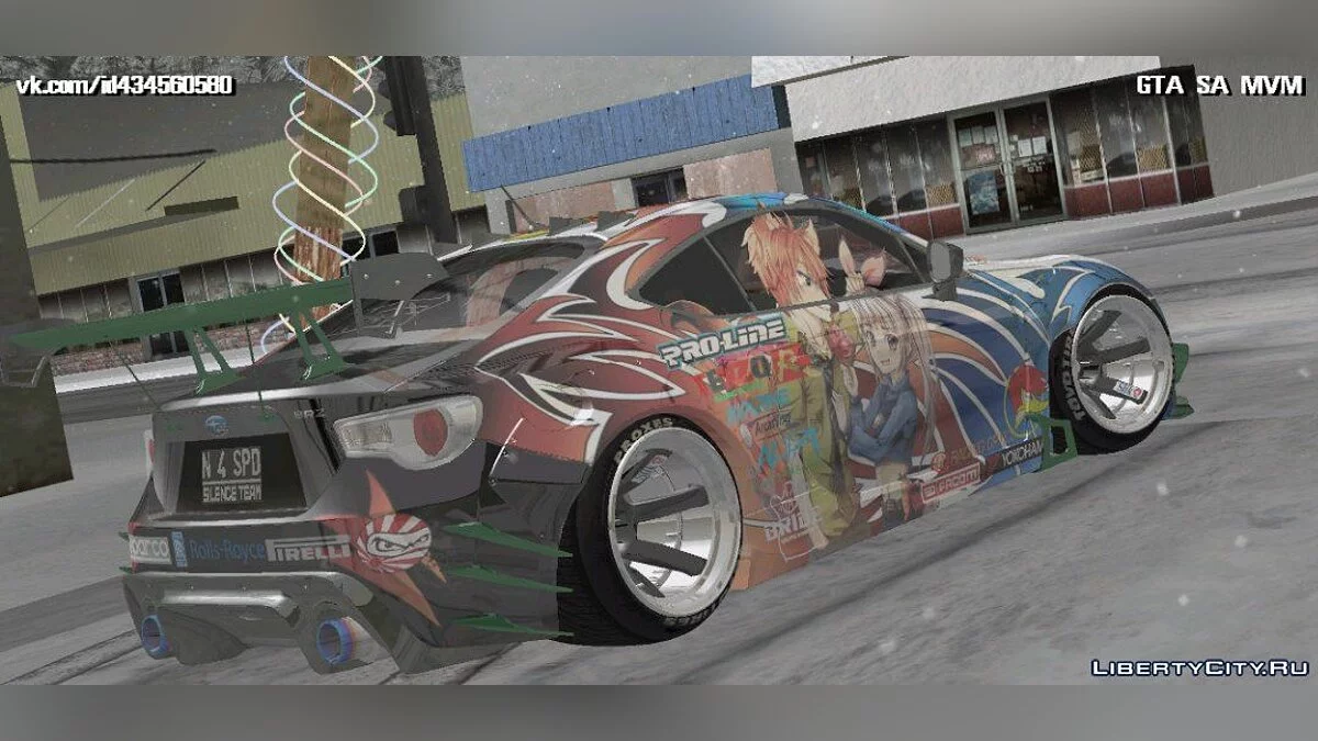 Subaru BRZ Rocket Bunny / GTA San Andreas (iOS, Android)