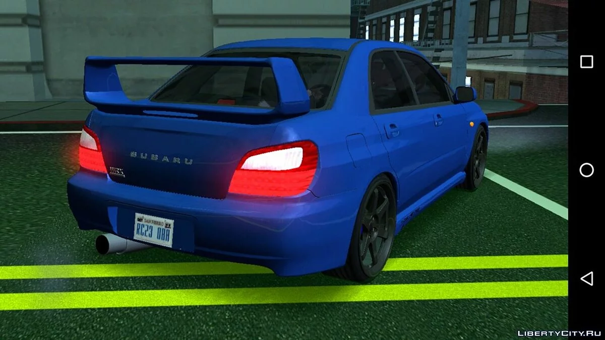 Subaru Impreza 2001 v2.0 (только DFF) / GTA San Andreas (iOS, Android)