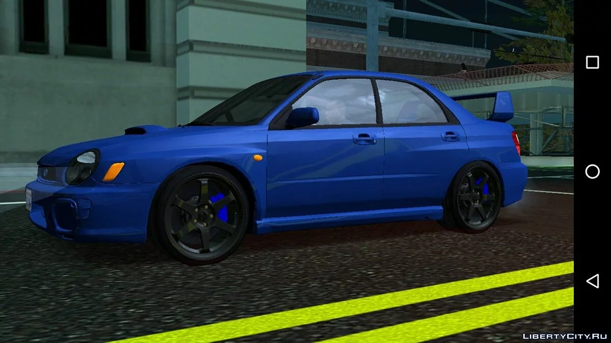 Subaru Impreza 2001 v2.0 (только DFF) / GTA San Andreas (iOS, Android)