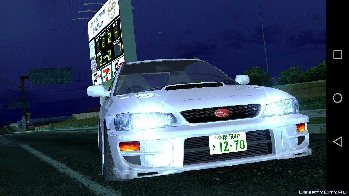Subaru GC8 Wagon (только DFF) / GTA San Andreas (iOS, Android)
