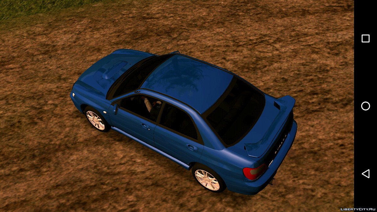 Скачать Subaru Impreza WRX STI 2001 (только DFF) для GTA San Andreas (iOS,  Android)