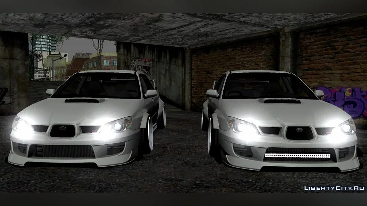 Subaru Impreza WRX STI (Body Kit) / GTA San Andreas (iOS, Android)