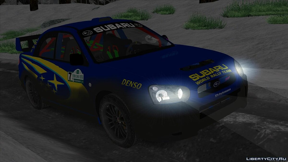 Скачать Subaru Impreza WRX Sti Rally для GTA San Andreas (iOS, Android)