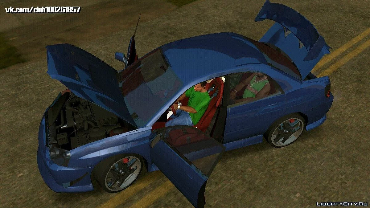 Subaru Impreza WRX (только DFF) / GTA San Andreas (iOS, Android)