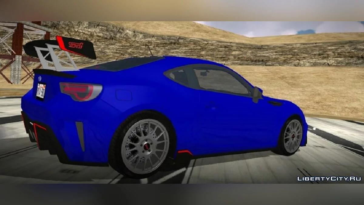 Subaru BRZ STI / GTA San Andreas (iOS, Android)
