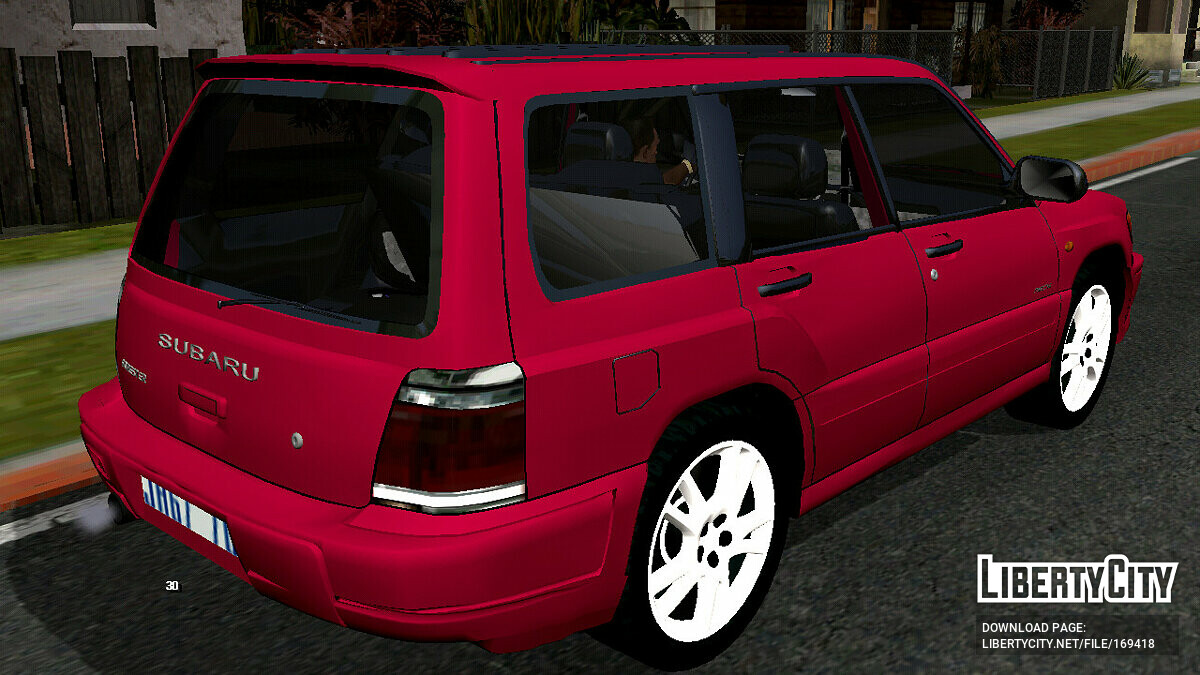 Скачать Subaru Forester 1998 (только DFF) для GTA San Andreas (iOS, Android)