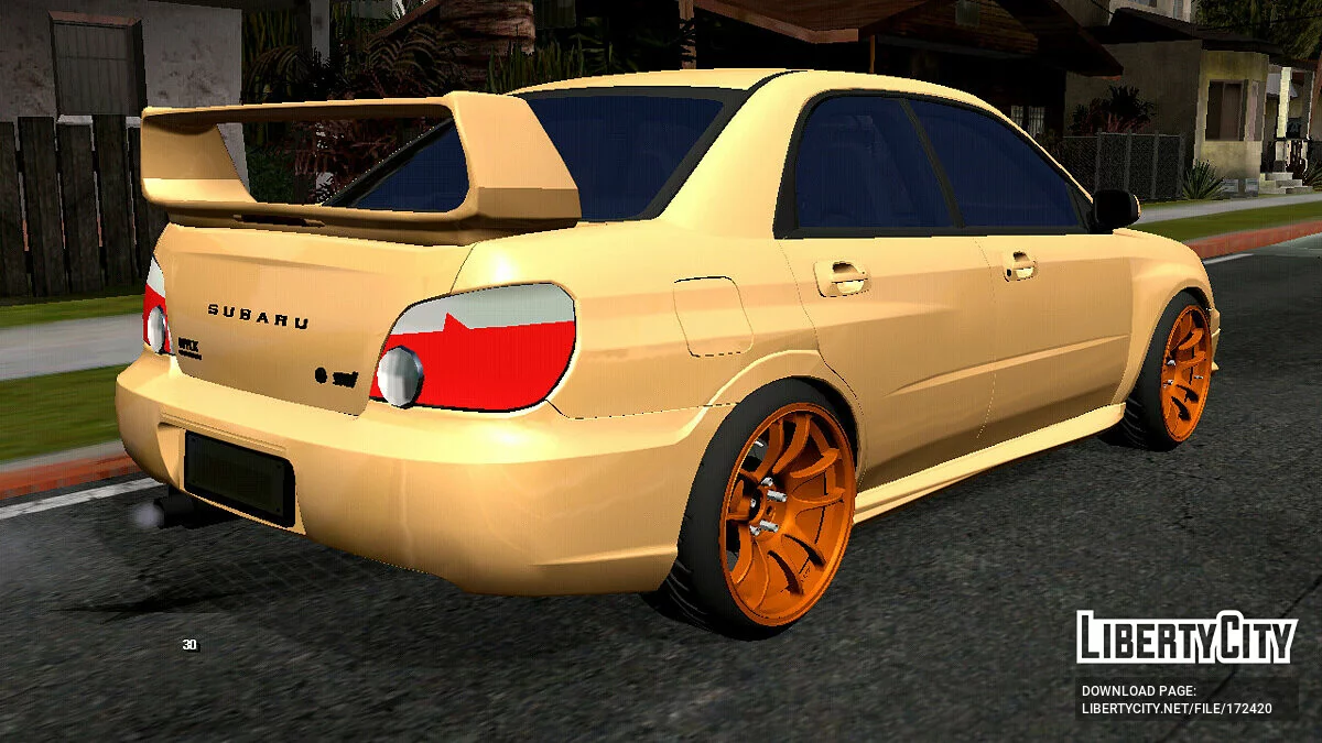 Subaru STI (только DFF) / GTA San Andreas (iOS, Android)