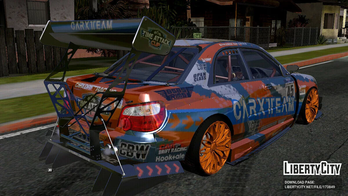 Subaru Impreza WRX STI 2003 / GTA San Andreas (iOS, Android)