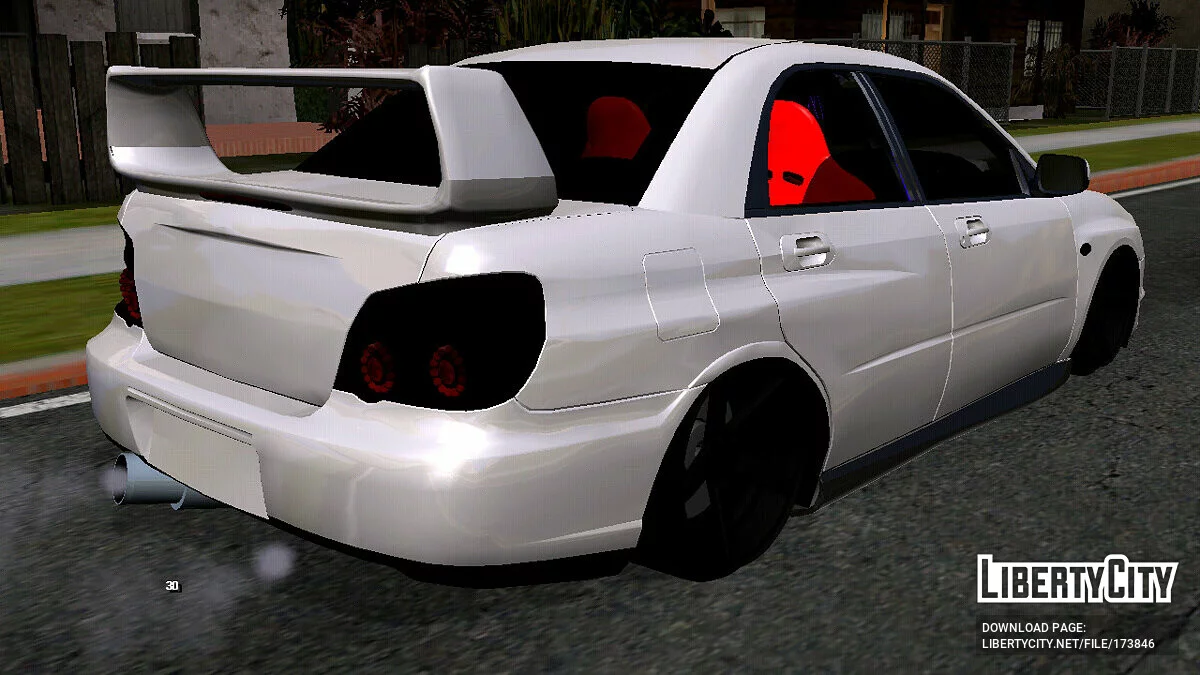 Subaru WRX STI (только DFF) / GTA San Andreas (iOS, Android)