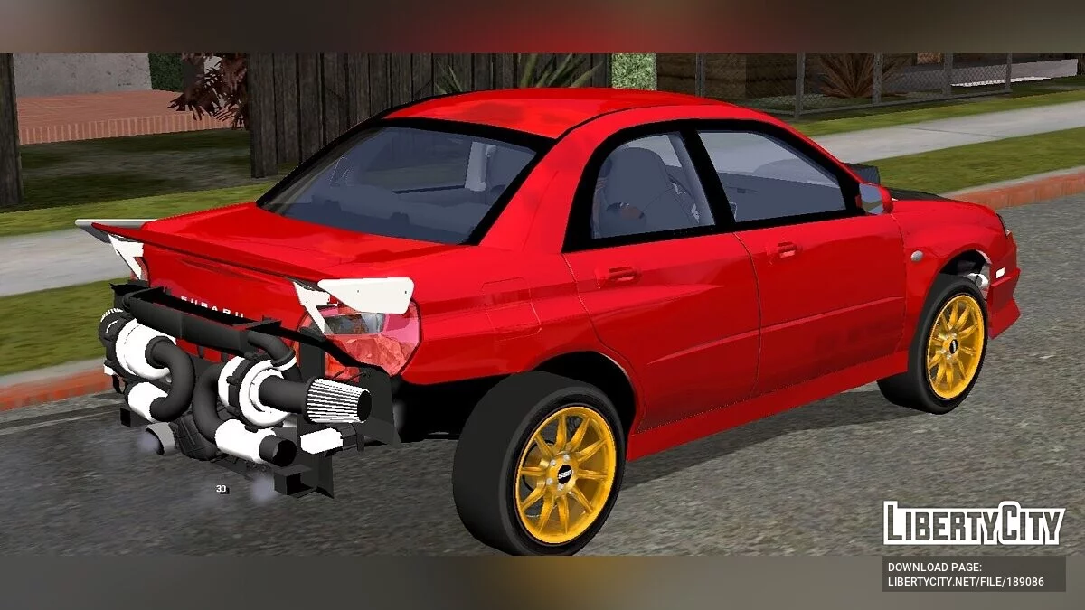 Subaru Impreza / GTA San Andreas (iOS, Android)