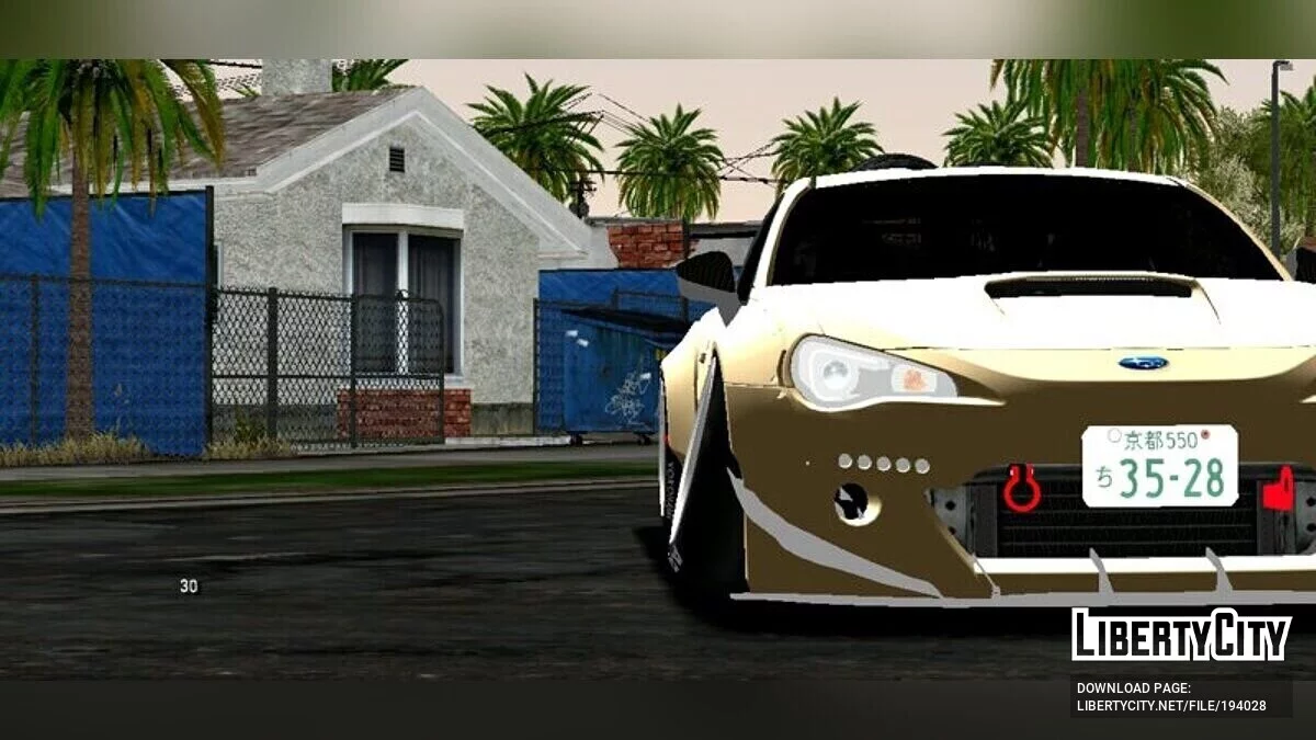 Subaru BRZ Rocket Bunny Stance Edit / GTA San Andreas (iOS, Android)