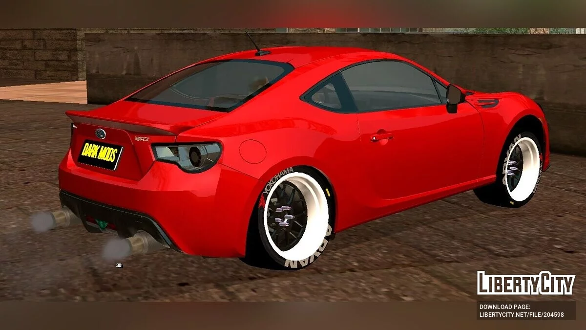 Subaru BRZ (только DFF) / GTA San Andreas (iOS, Android)