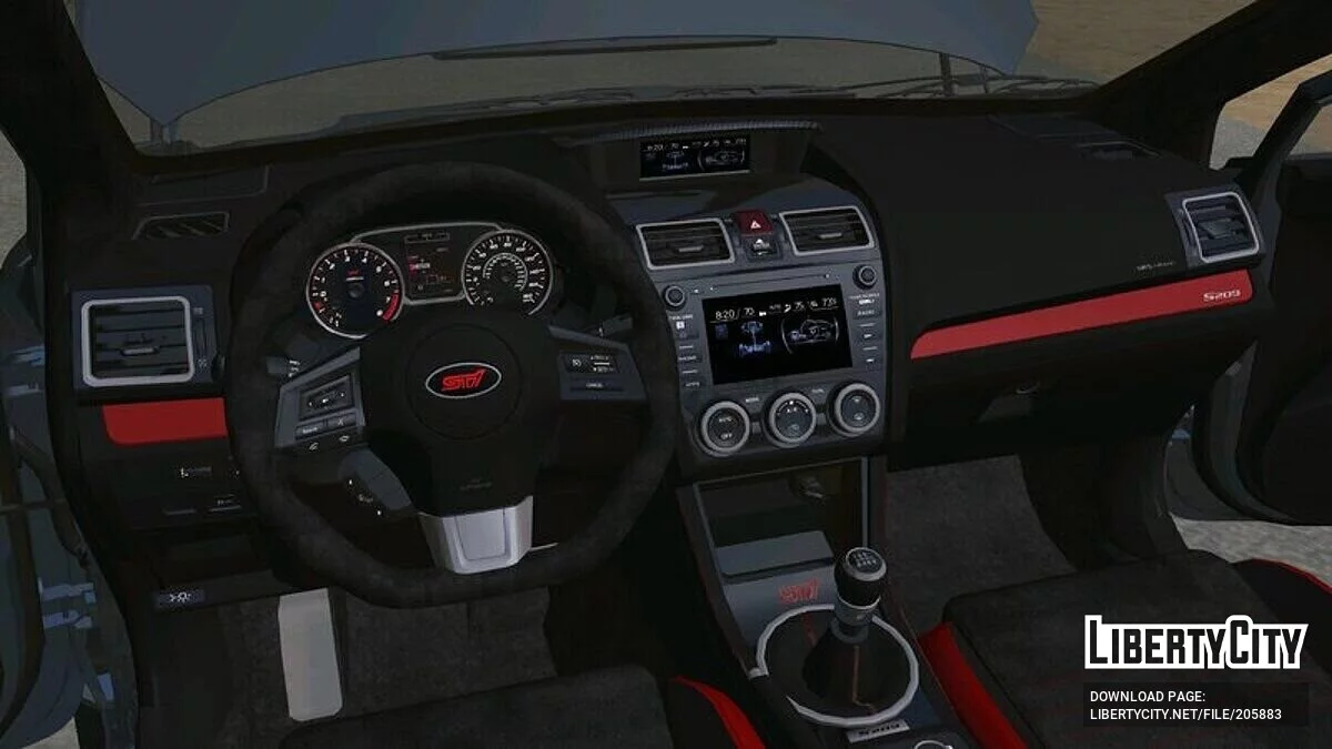 Subaru WRX STI S209 for Mobile / GTA San Andreas (iOS, Android)