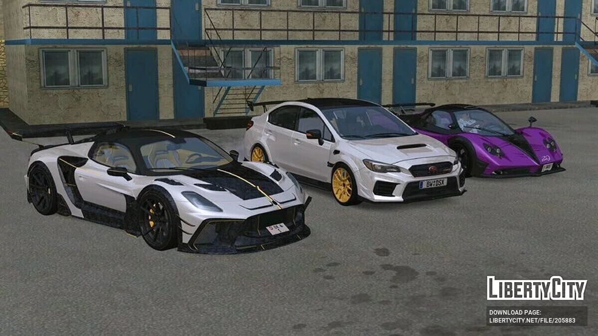 Subaru WRX STI S209 for Mobile / GTA San Andreas (iOS, Android)