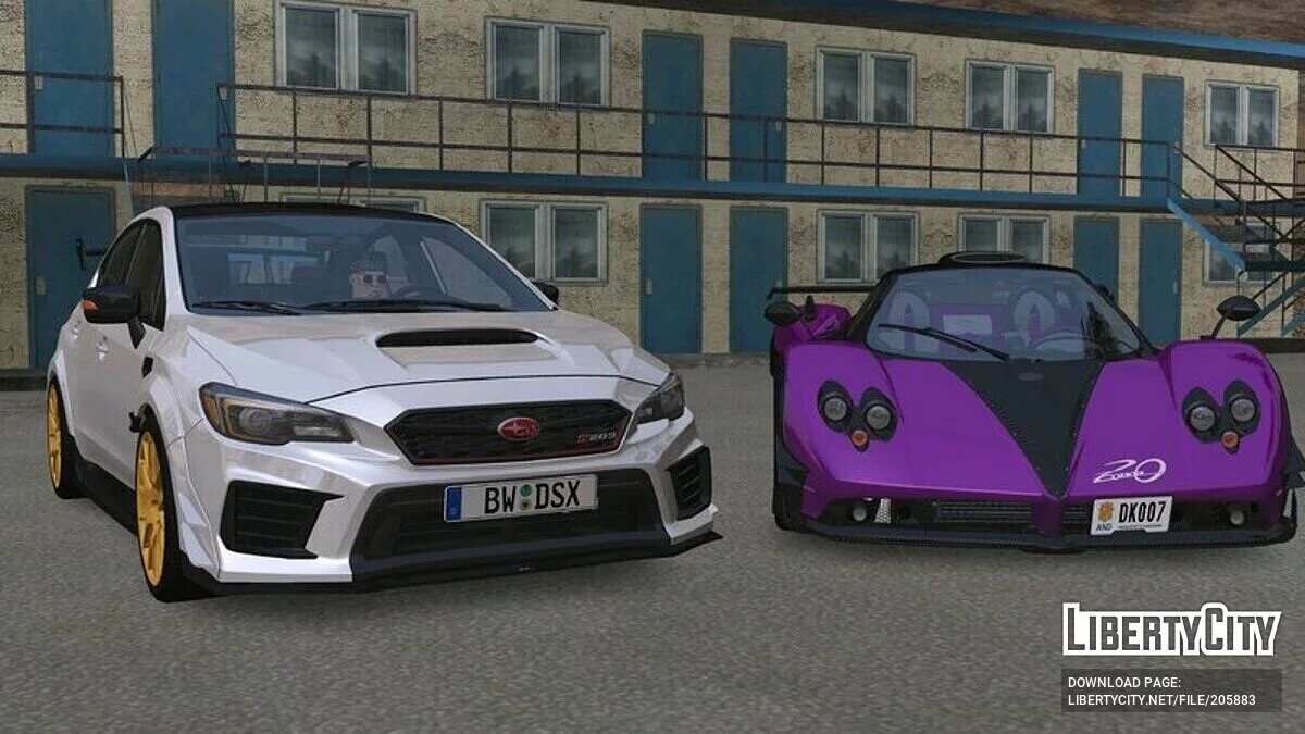 Subaru WRX STI S209 for Mobile / GTA San Andreas (iOS, Android)