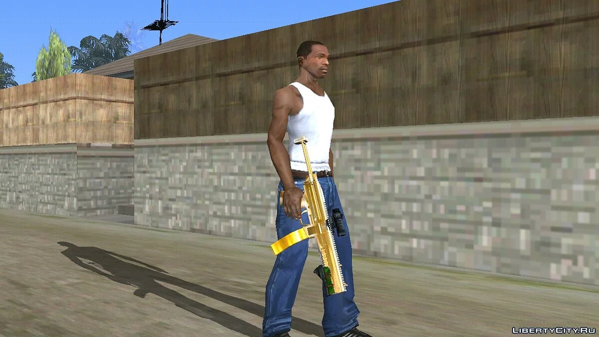 GTA 5 CombatPDW (только DFF) / GTA San Andreas (iOS, Android)