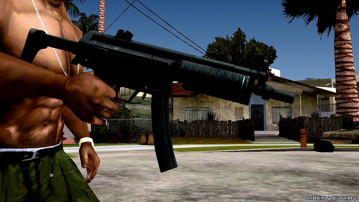 Hidden MP5 для GTA San Andreas (iOS, Android) - Картинка #1
