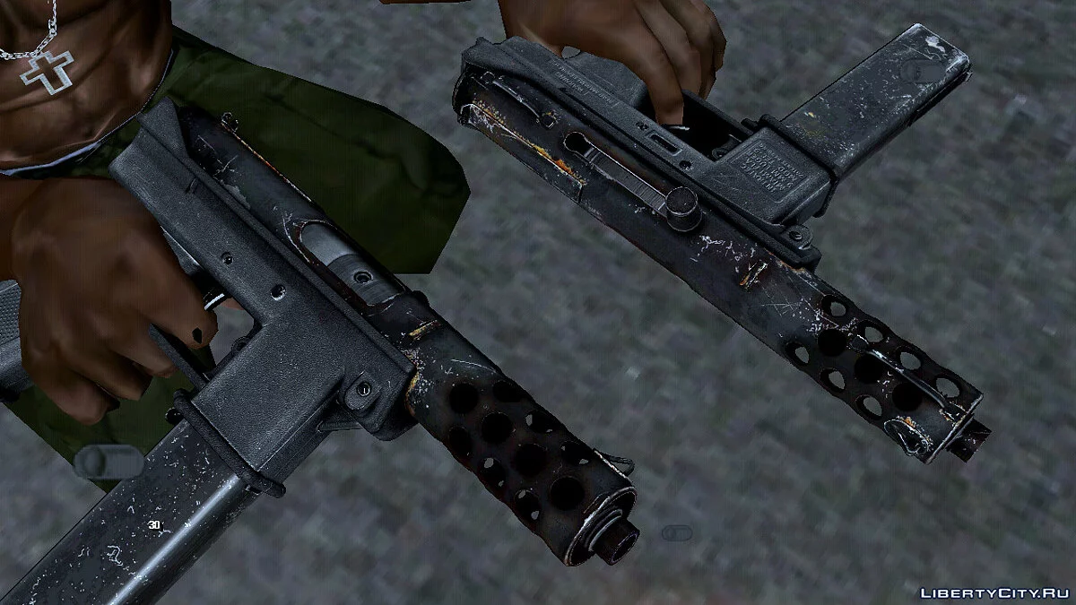 Качественный TEC-9 / GTA San Andreas (iOS, Android)