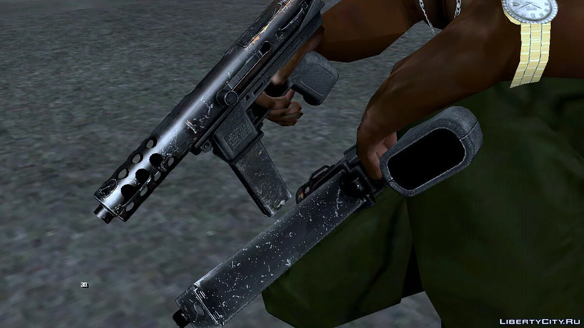Качественный TEC-9 / GTA San Andreas (iOS, Android)