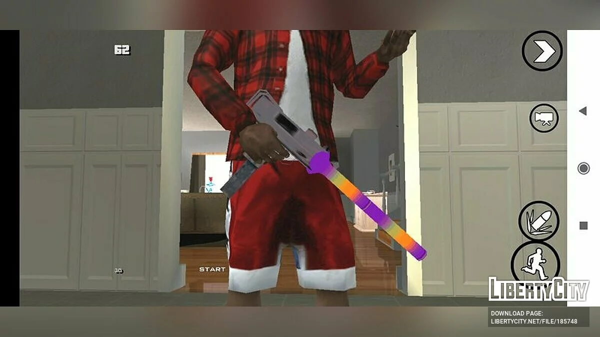 Узи с бонгом / GTA San Andreas (iOS, Android)